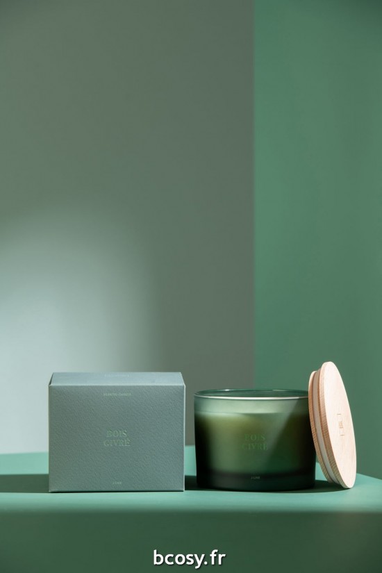 J-Line Candela Profumata Accords Essentiels Bois Givre 28Ore.