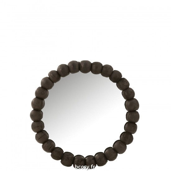 J Line Miroir Boules Bois Noir JLine 40857 by Jolipa 40857.