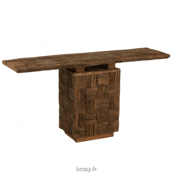 J Line Console Woody Bois Naturel JLine 40873 by Jolipa 40873.