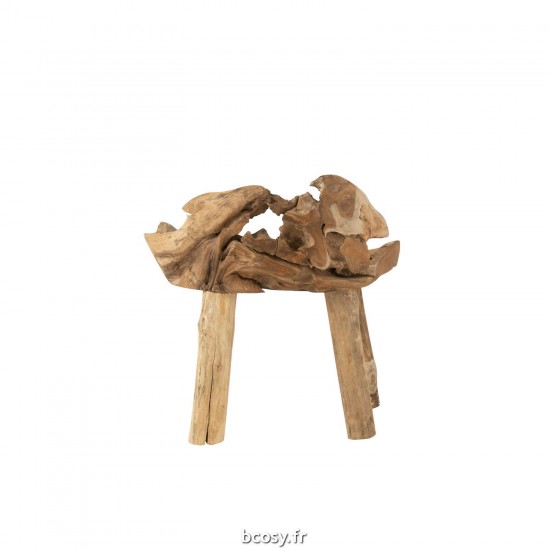 Jolipa Chaise Racine Teck Naturel.