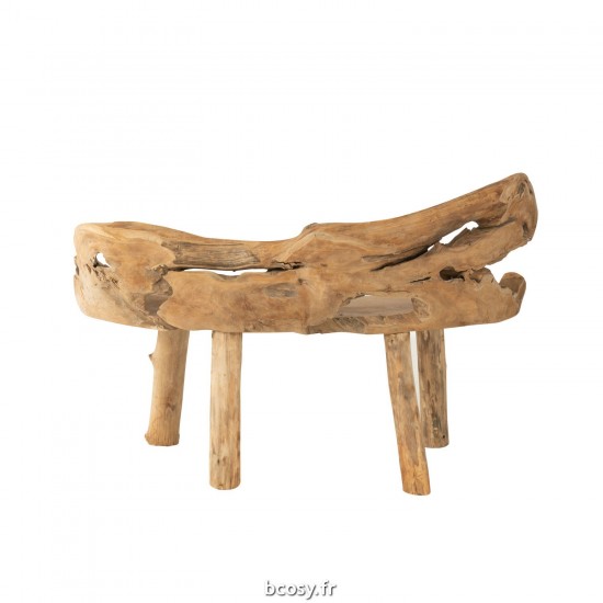 Jolipa Banc Racine Teck Naturel.