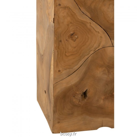 J-Line J Line sets de socles piédestals Jolipa Socle Boite Puzzle Teck Small.