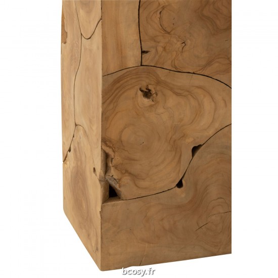 J-Line J Line sets de socles piédestals Jolipa Socle Boite Puzzle Teck Large.