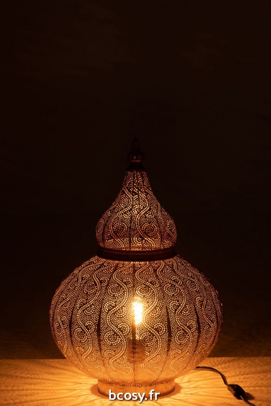 J-Line J Line Éclairage Armatures Luminaires D'intérieur Pieds De Lampe Avec Abat Jour Lampes De Table Jolipa Lampe Aladin Me.