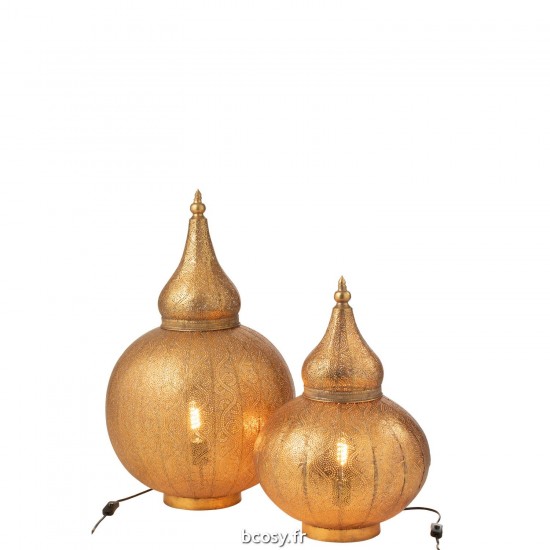 J-Line J Line Éclairage Armatures Luminaires D'intérieur Pieds De Lampe Avec Abat Jour Lampes De Table Lampe Aladin Me.