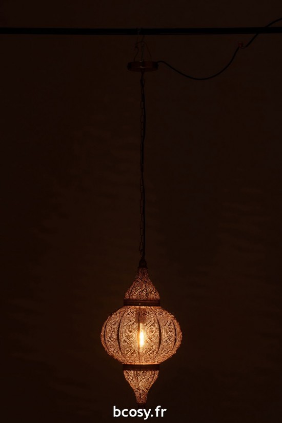 J-Line J Line lampes suspendues suspensions pendantes Jolipa Lampe Suspendue Bore Metal Or Small.