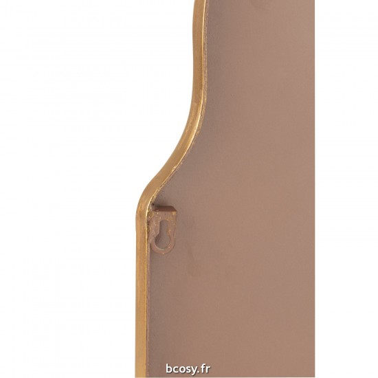 J-Line J Line Miroir mural Miroirs murals Jolipa Miroir West Mdf Verre Or.