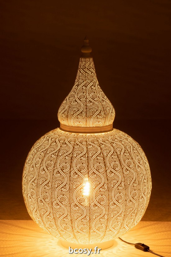 J-Line J Line Éclairage Armatures Luminaires D'intérieur Pieds De Lampe Avec Abat Jour Lampes De Table Jolipa Lampe Aladin Me.