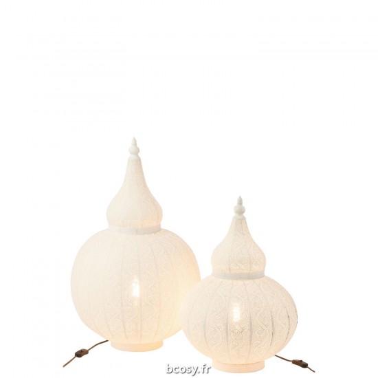 J-Line J Line Éclairage Armatures Luminaires D'intérieur Pieds De Lampe Avec Abat Jour Lampes De Table Lampe Aladin Me.