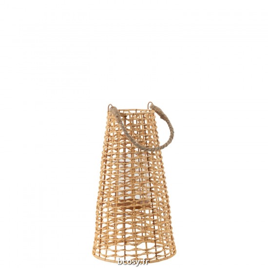 J Line Lanterne Anais Rotin Naturel Small JLine 40908 by Jolipa 40908.