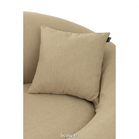 Jolipa Coussin Exterieur Polypropylène Beige.