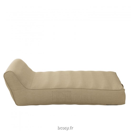 J-Line J Line coussins de siège Jolipa Matelas Helene Polypropylène Beige.