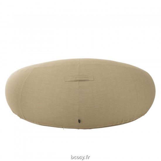Jolipa Matelas Donut Polypropylène Beige.