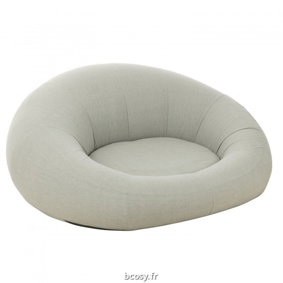 J Line Matelas Donut Polypropylène Gris JLine 41044 by Jolipa 41044.