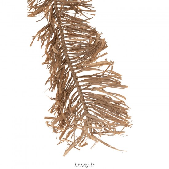 J-Line J Line arbres decos Jolipa Palmier Zostere Naturel Medium.