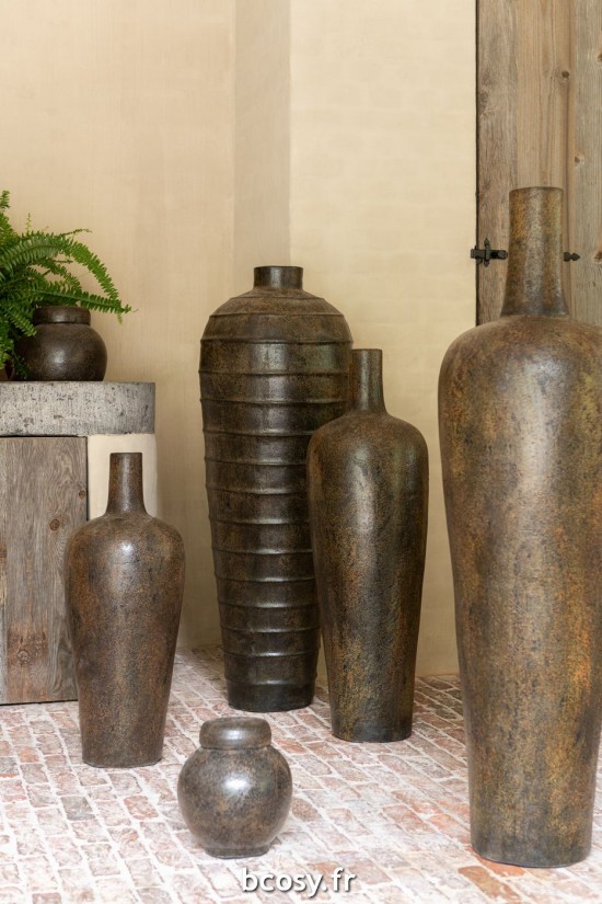 Jolipa Pot Avec Couvercle Terracotta Brun Small.