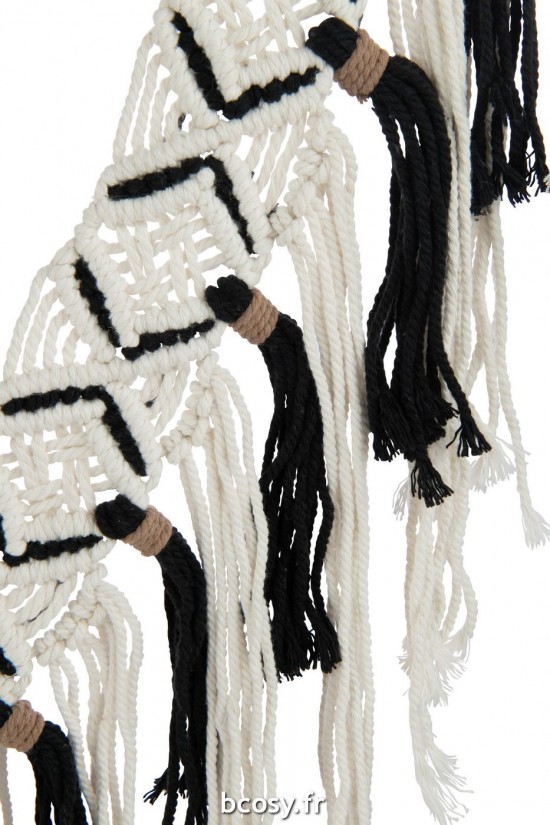 J-Line J Line pendeloques Jolipa Suspension Boheme Coton Mix.