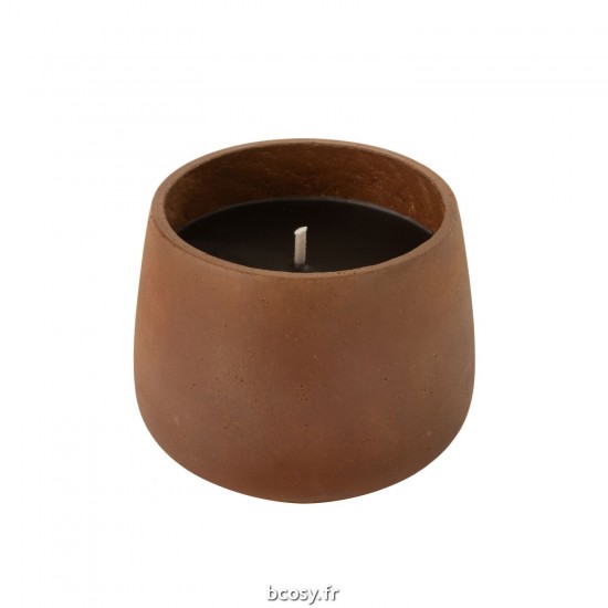 J Line Bougie Exterieure Ciment Marron Large JLine 43342 by Jolipa 43342.