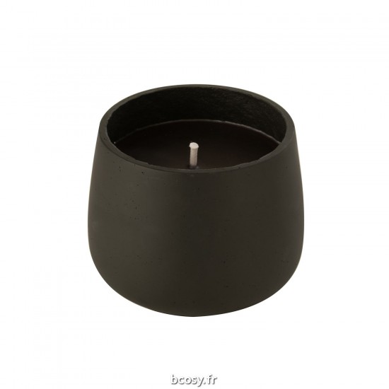 J Line Bougie Exterieure Ciment Noir Large JLine 43345 by Jolipa 43345.