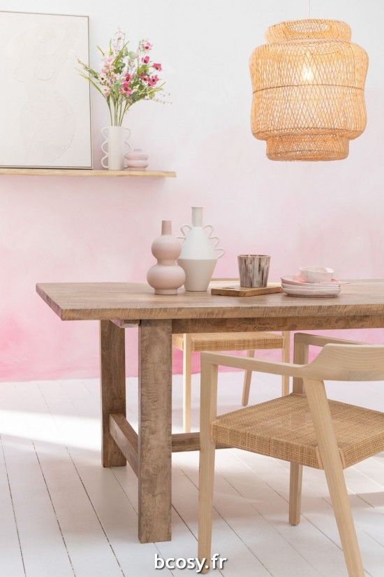 J-Line Sedia Emma Legno Teak Naturale.