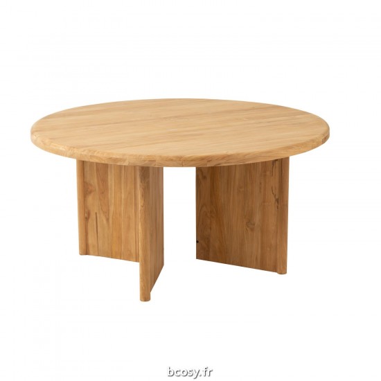 J Line Table Ronde Tek Naturel JLine 43763 by Jolipa 43763.