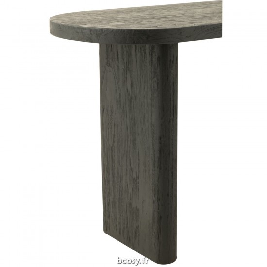 J-Line J Line tables de drapier murales Table Tek Noir.