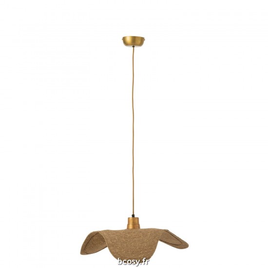J Line Lampe Suspendue Moonj Jonc Naturel Small JLine 43797 by Jolipa 43797.