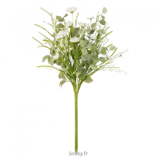 J Line Bouquet Mix Fleurs Artificiel Blanc JLine 43893 by Jolipa 43893.