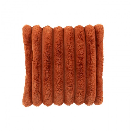 J-Line J Line coussins Jolipa Coussin Large Corduroy Polyester Rouille.