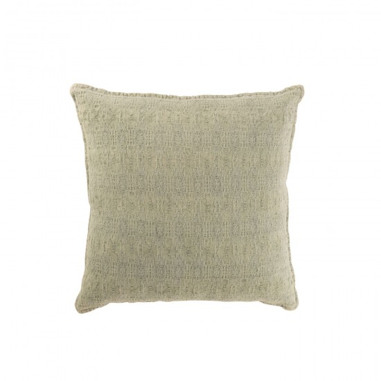 J-Line J Line coussins Jolipa Coussin Motifs Coton Polyester Vert Menthe.