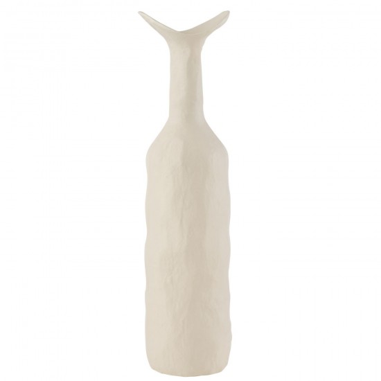 J-Line J Line Grands vases Grand vase Vases hauts Vase haut. Jolipa Vase Agra Aluminium Blanc Large.