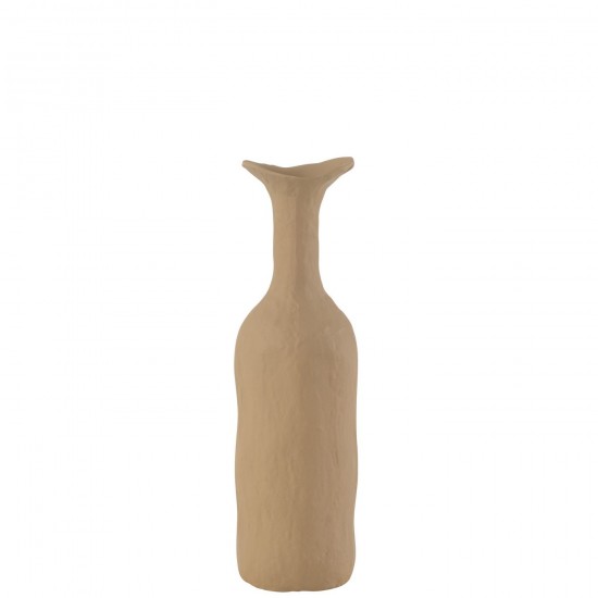 J-Line J Line Grands vases Grand vase Vases hauts Vase haut. Jolipa Vase Agra Aluminium Beige Large.