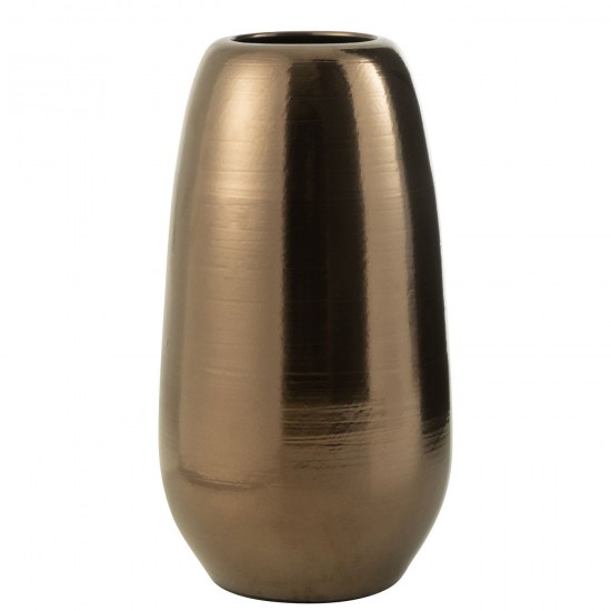 J-Line J Line Grands vases Grand vase Vases hauts Vase haut. Jolipa Vase Procelaine Or Extra Large.