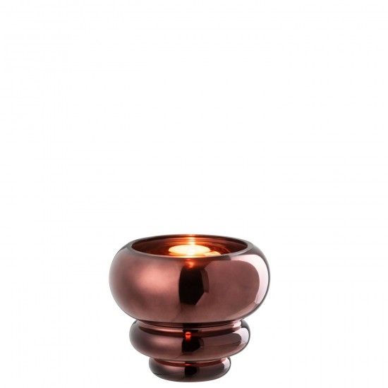 J-Line J Line Grands vases Grand vase Vases hauts Vase haut. Jolipa Photophore Vase Julia Verre Prune.