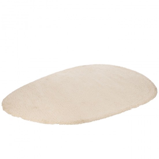 J-Line J Line tapis moquettes Jolipa Tapis Organique Duveteux Polyester Crème.