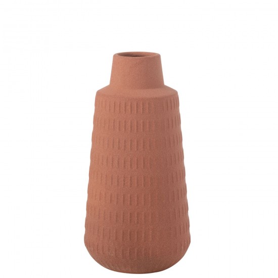 J-Line J Line vases Jolipa Vase Ria Sculpte Porcelaine Terra Large.