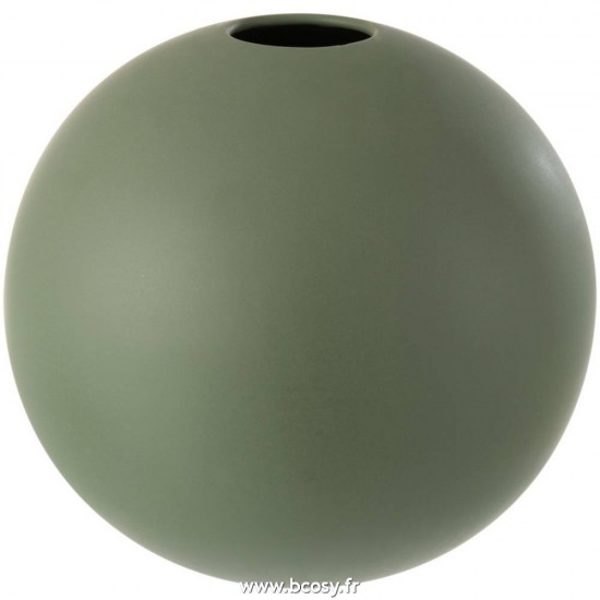 J-Line J Line vases Jolipa Vase Boule Ceramique Vert Large.