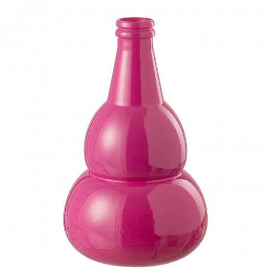 J-Line J Line Grands vases Grand vase Vases hauts Vase haut. Jolipa Vase Cocoon Glass Pink.
