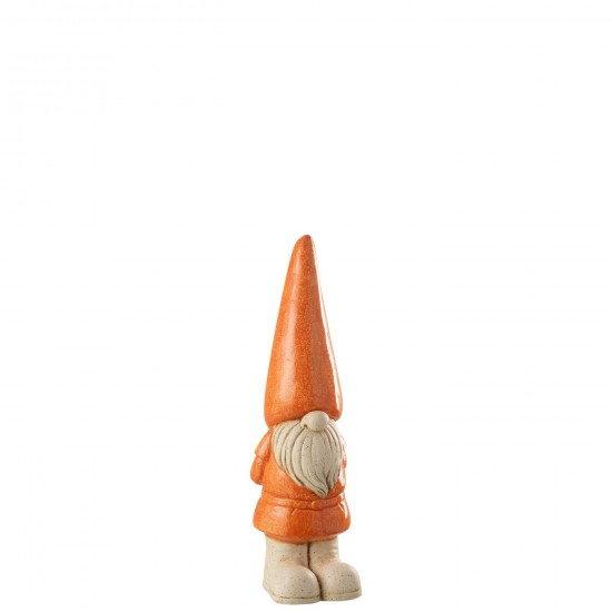 J-Line J Line lutins statuettes Jolipa Lutin Exterieur Mgo Orange Small.