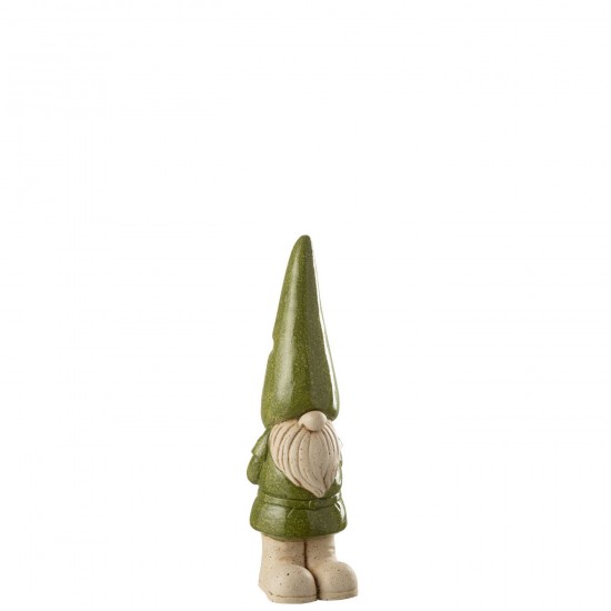 J-Line J Line lutins statuettes Jolipa Lutin Exterieur Mgo Vert Small.