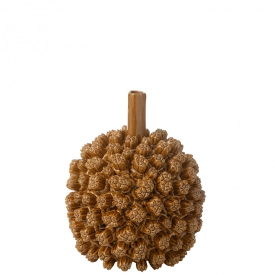 J-Line J Line vases Jolipa Vase Saki Ceramique Jaune Large.