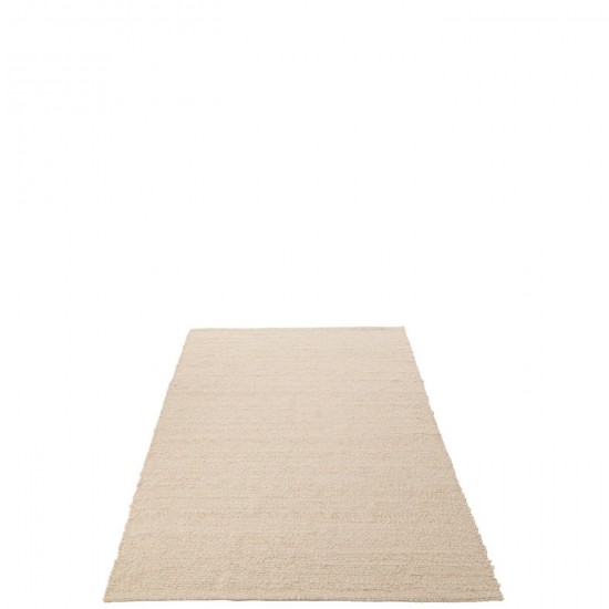 J-Line J Line tapis moquettes Jolipa Tapis Tissé Polyester Écru.