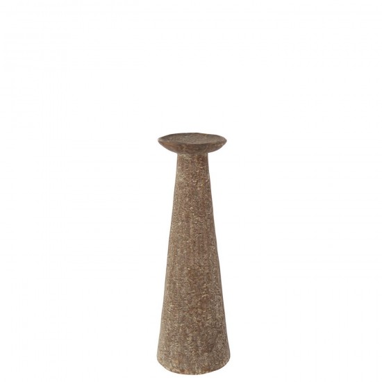 J-Line J Line Porte bougies Porte bougies Jolipa Chandelier Aluminium Marron Small.