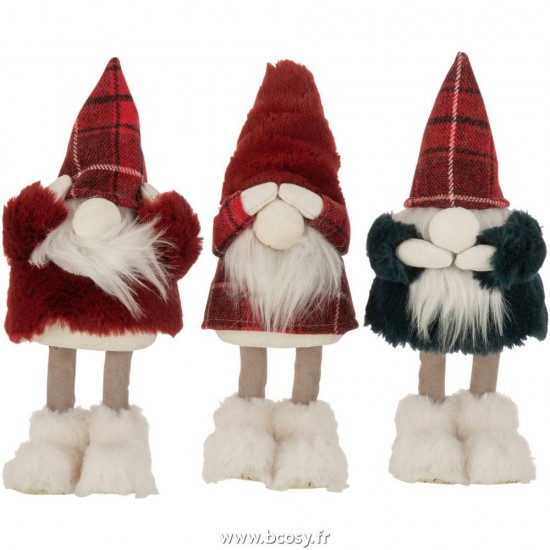 J-line 6732 Jolipa JLine figurines pere noel ou bonhomme de neige