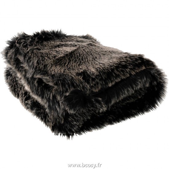 J-Line Jolipa Jline Plaid Fourrure Longs Gris Noir Blanc