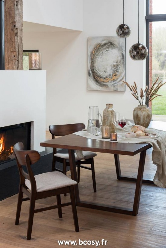 Jolipa Jline Lampe Boule Verre Mirroir Argent Large