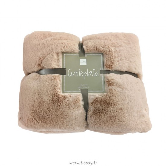 J Line Plaid Cutie Polyester Beige Jline 76873 by Jolipa 76873