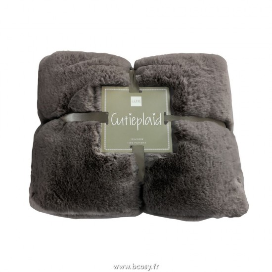 J Line Plaid Cutie Polyester Gris Fonce Jline 76875 by Jolipa 76875