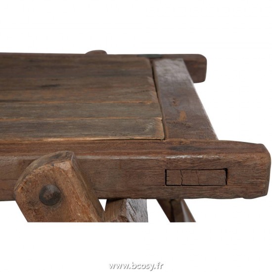 Jolipa Jline Table Lit Militaire Bois Naturel