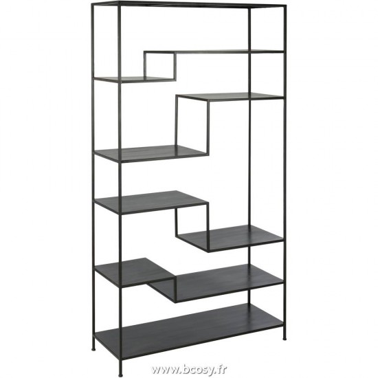 J Line Etagere 6 Etages Metal Noir Jline 78459 by Jolipa 78459